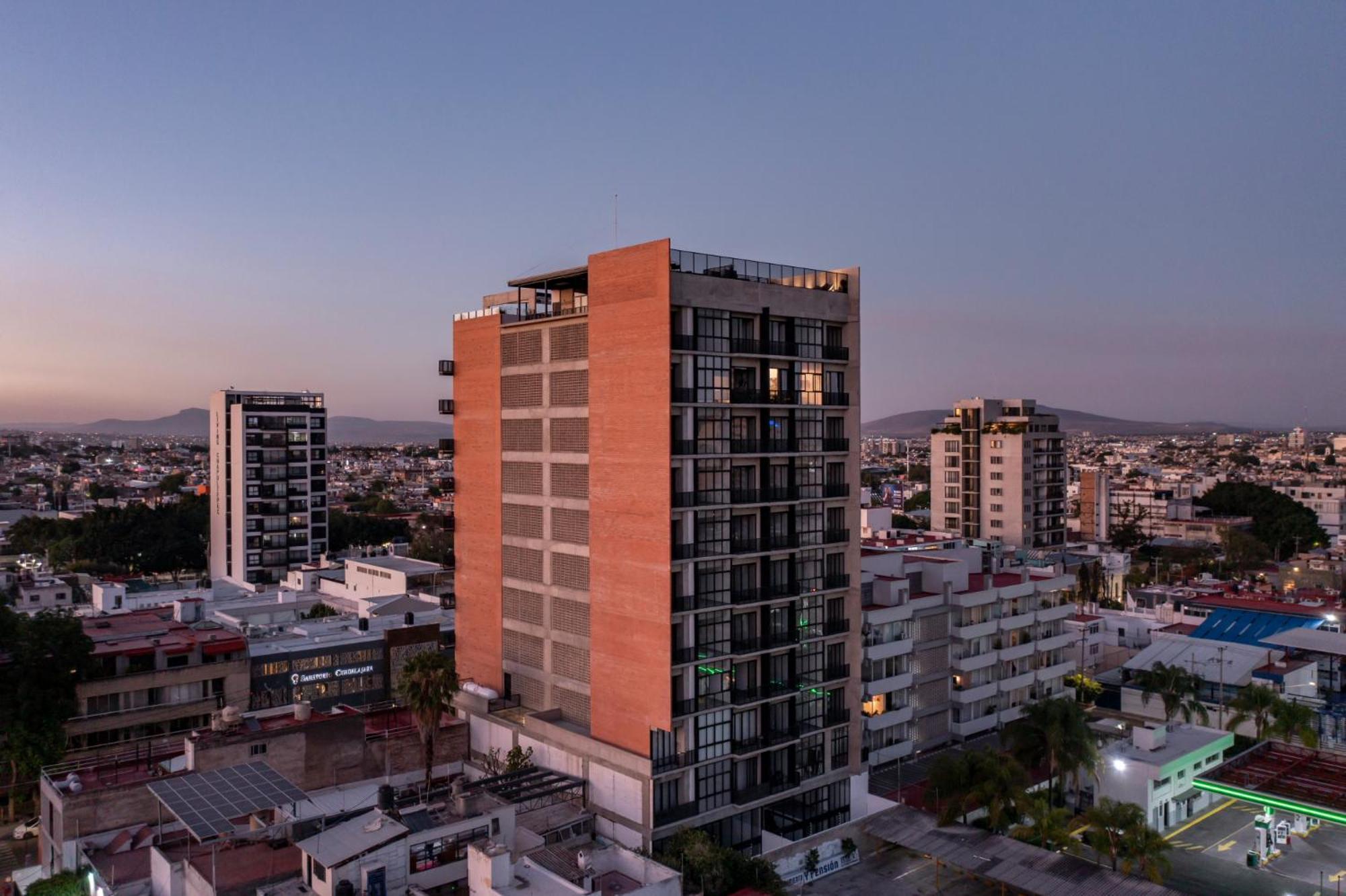גואדלחארה Galeria Flat Rooftop Pool Witgdl מראה חיצוני תמונה
